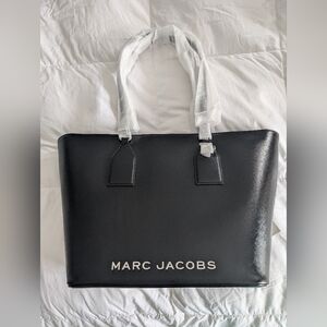 Brand New Marc Jacobs Black Leather Tote
